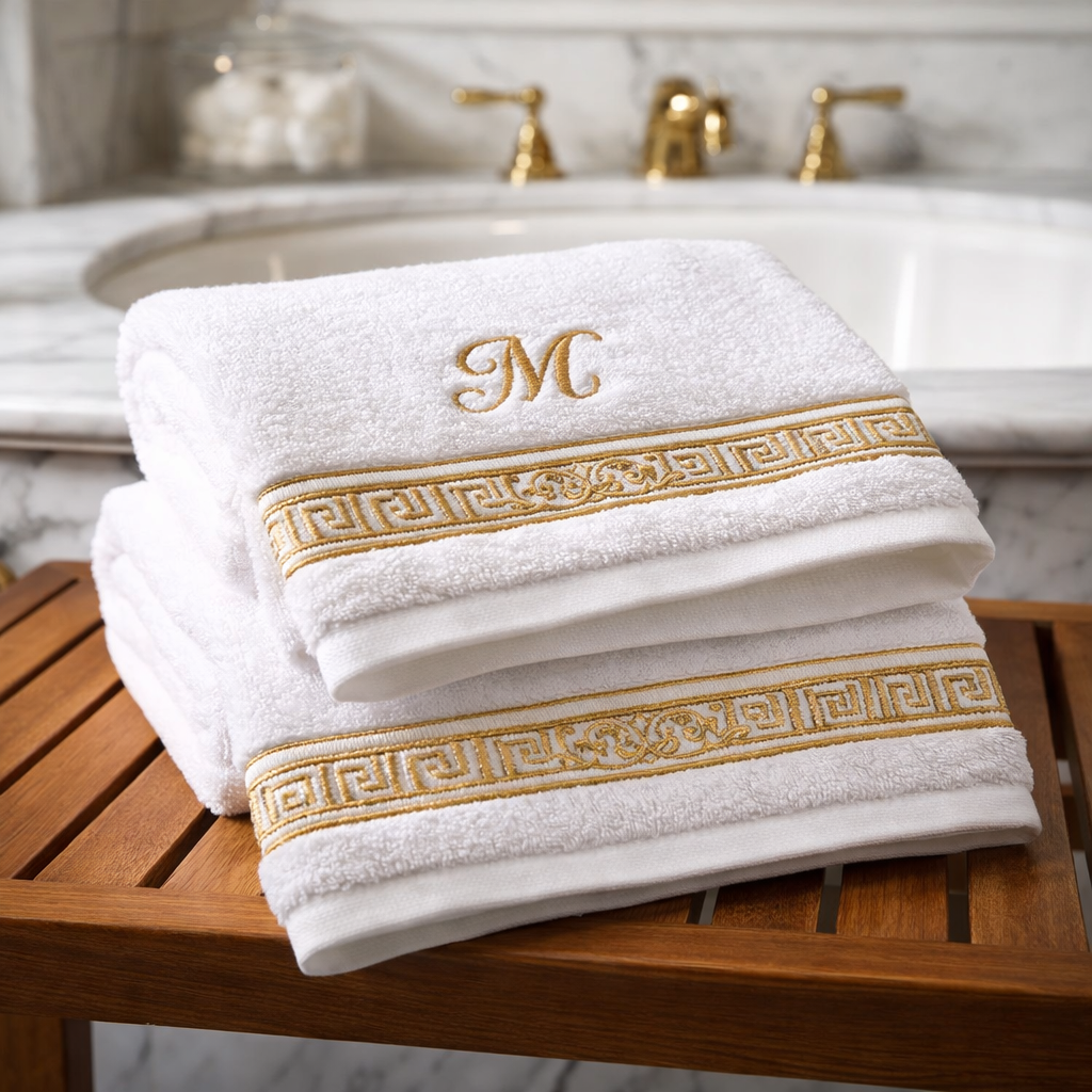 Serviette de bain hôtel