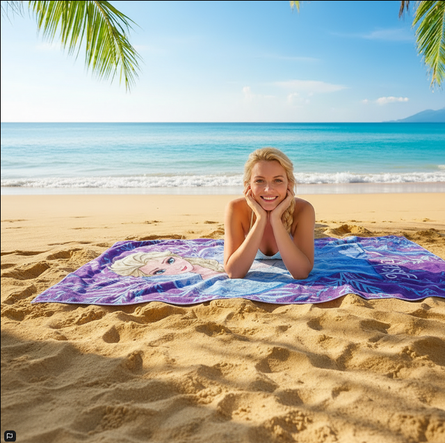 Serviette De Bain Disney Adulte