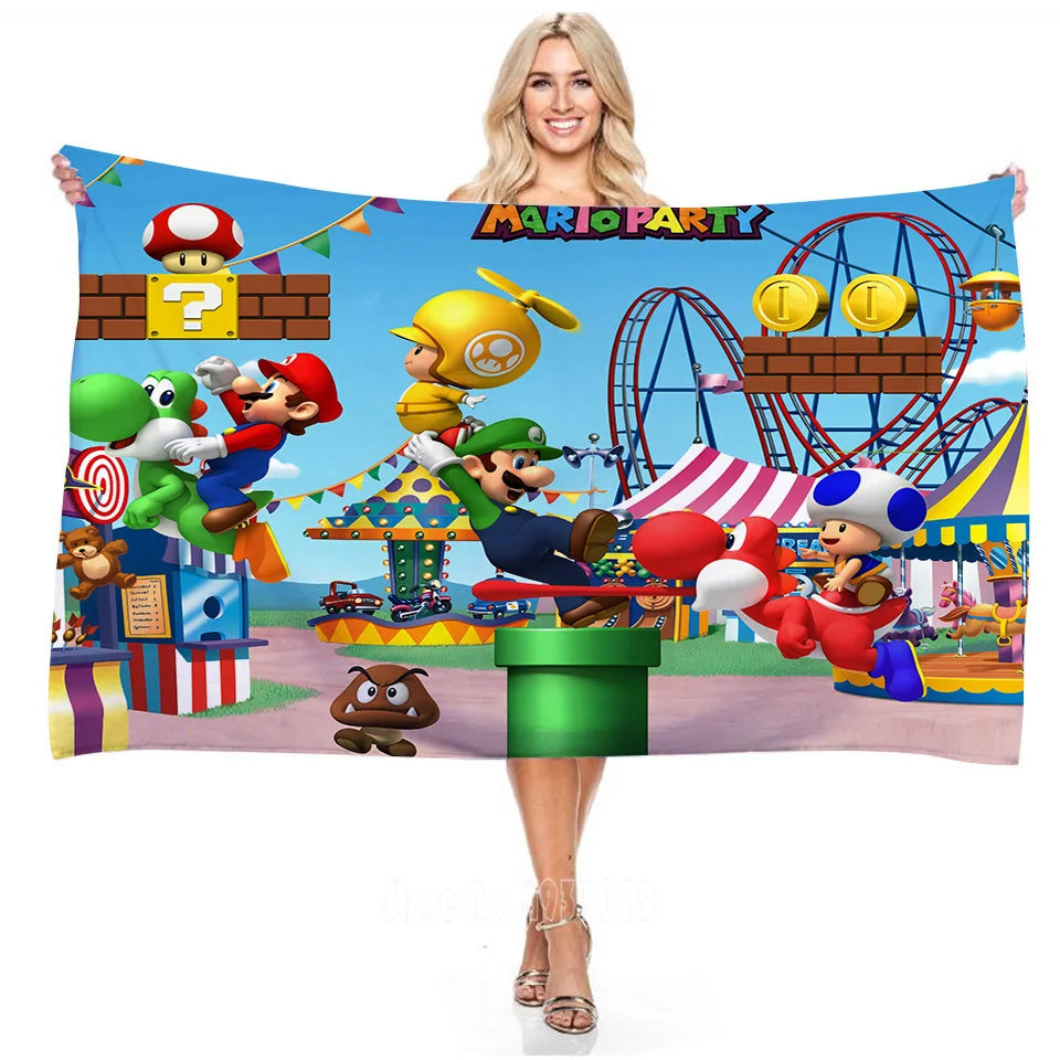 Serviette De Bain Mario