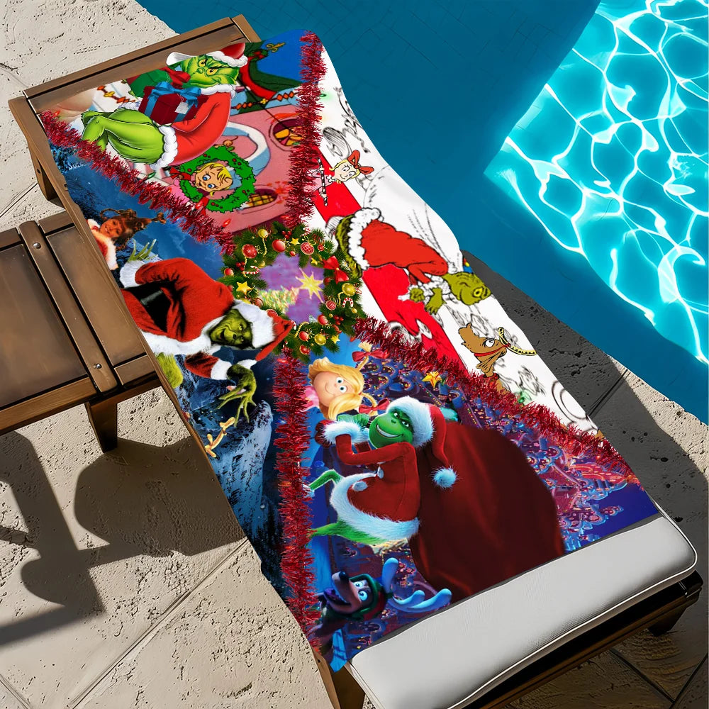 Serviette De Bain Grinch