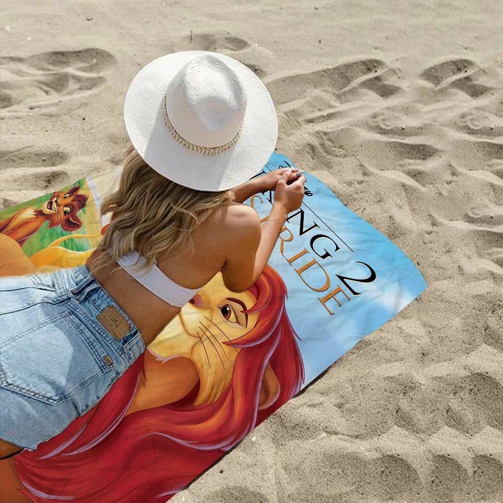 Serviette De Bain Le Roi Lion