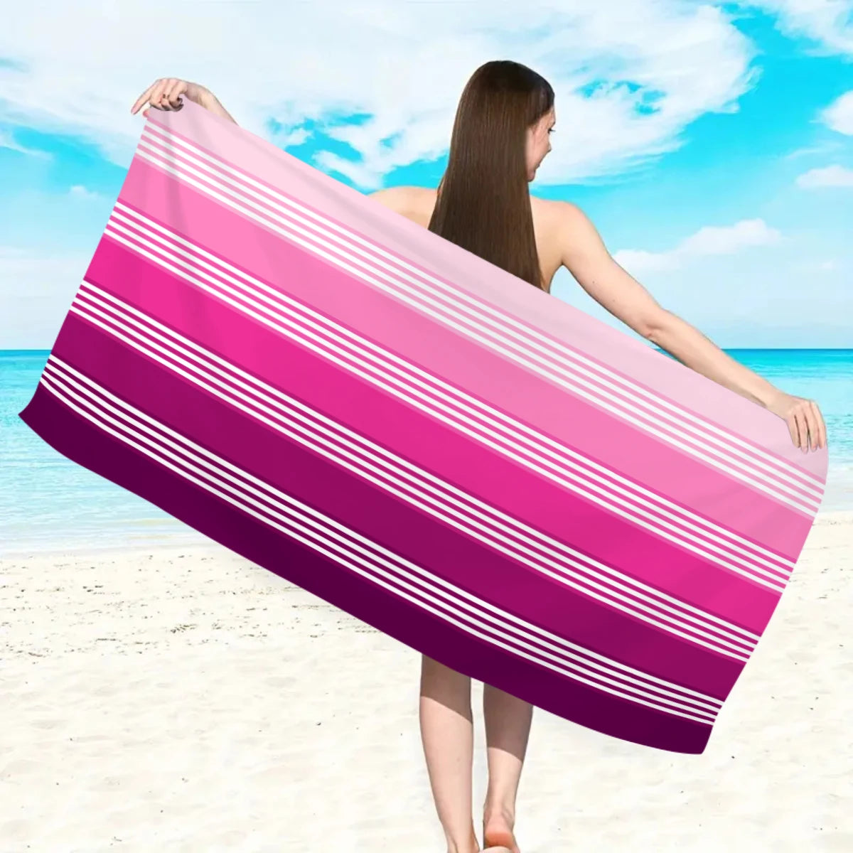 Serviette De Bain Arc En Ciel