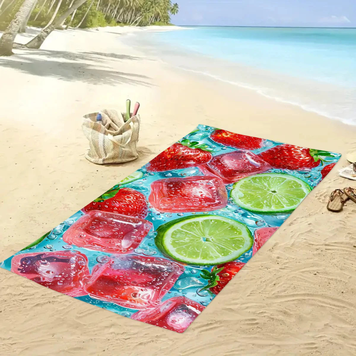 Serviette De Bain Pasteque