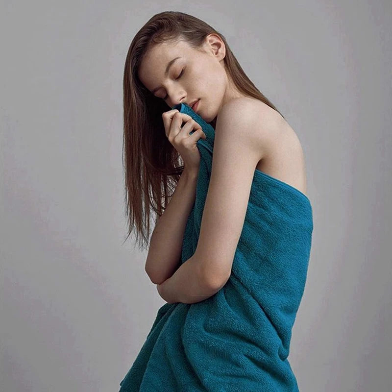 Serviette De Bain Bleu Roi