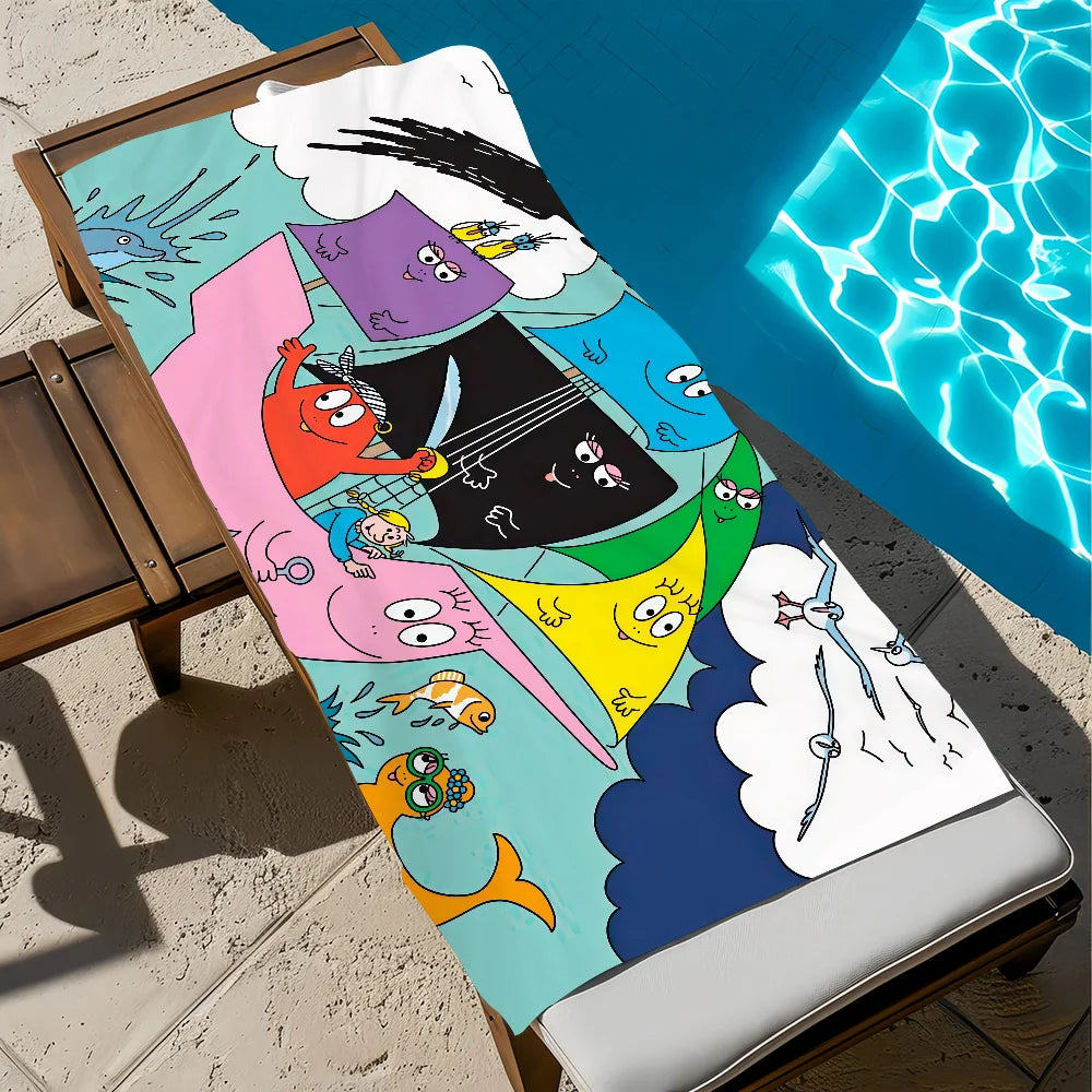 Serviette De Bain Barbapapa