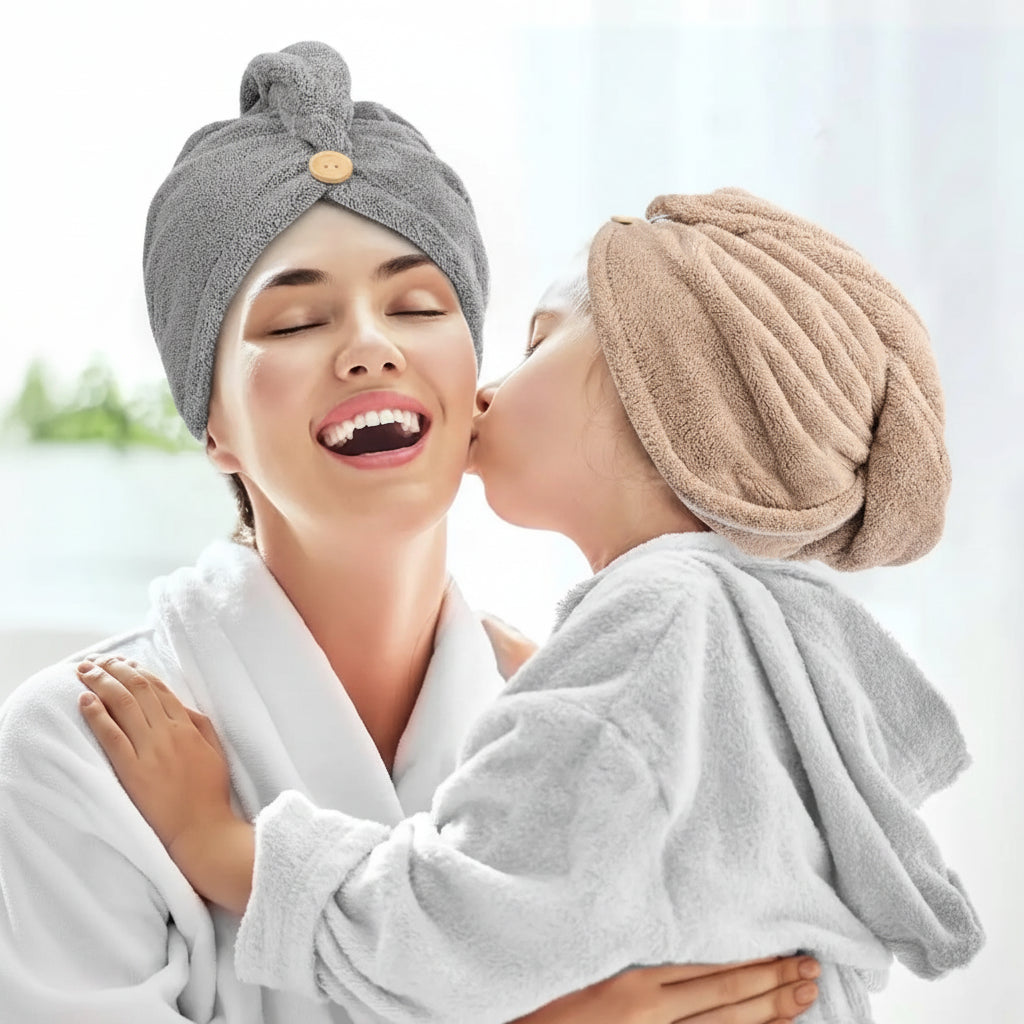 Serviette De Bain Cheveux