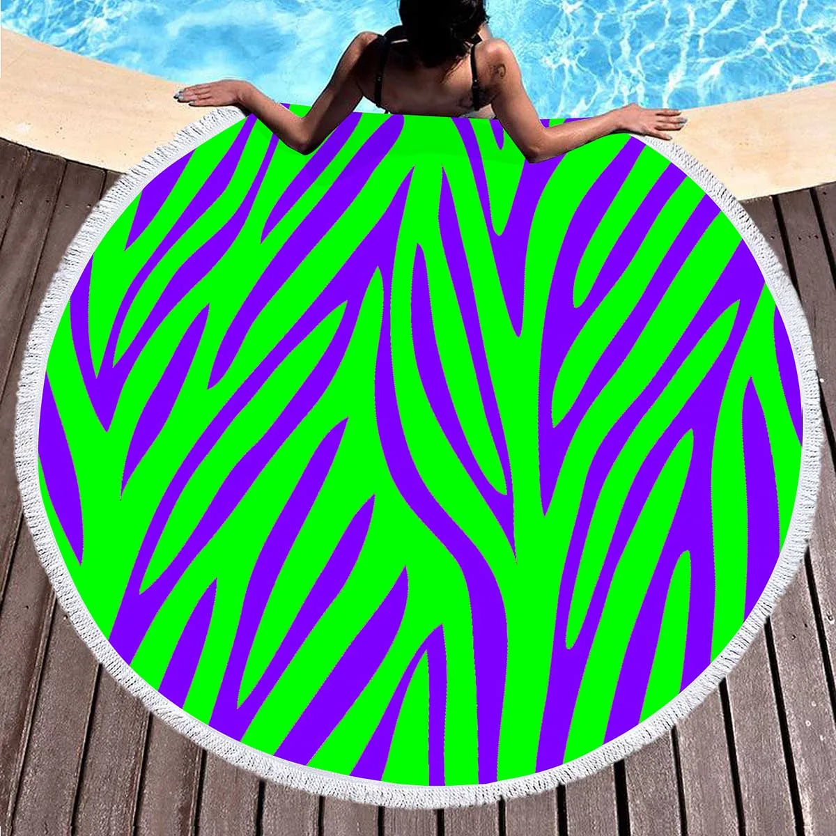 Serviette De Bain Ronde