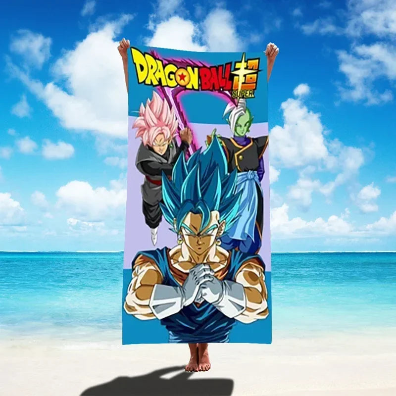 Serviette de bain dragon ball super