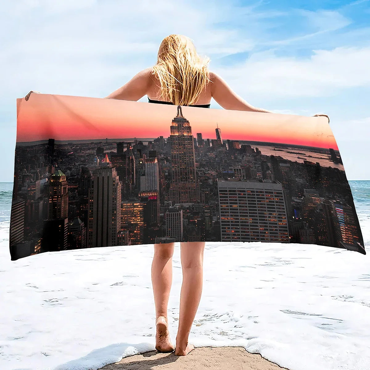 Serviette De Bain New York