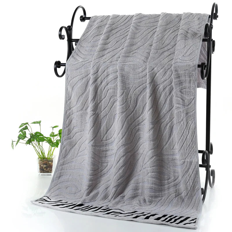 Serviette De Bain Brodée