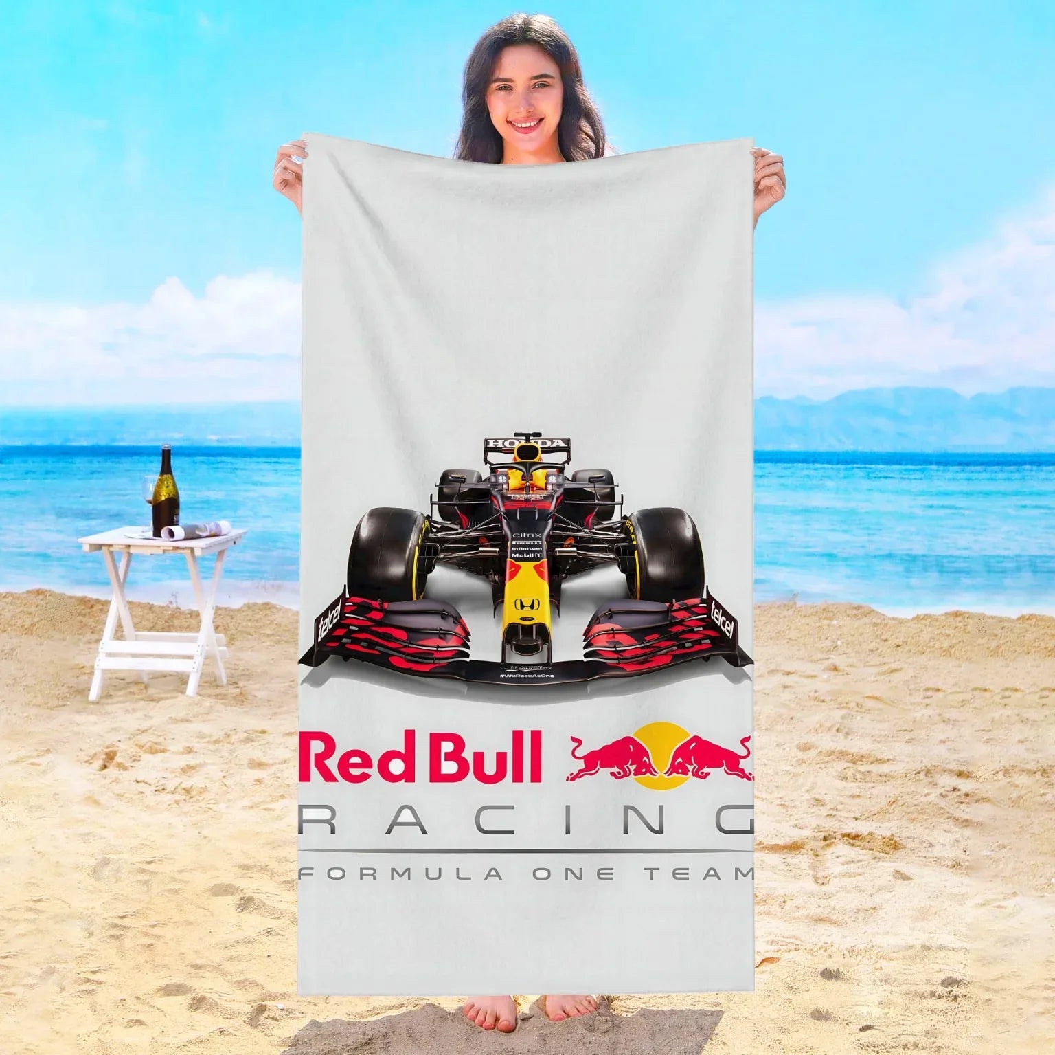 Serviette De Bain Red Bull