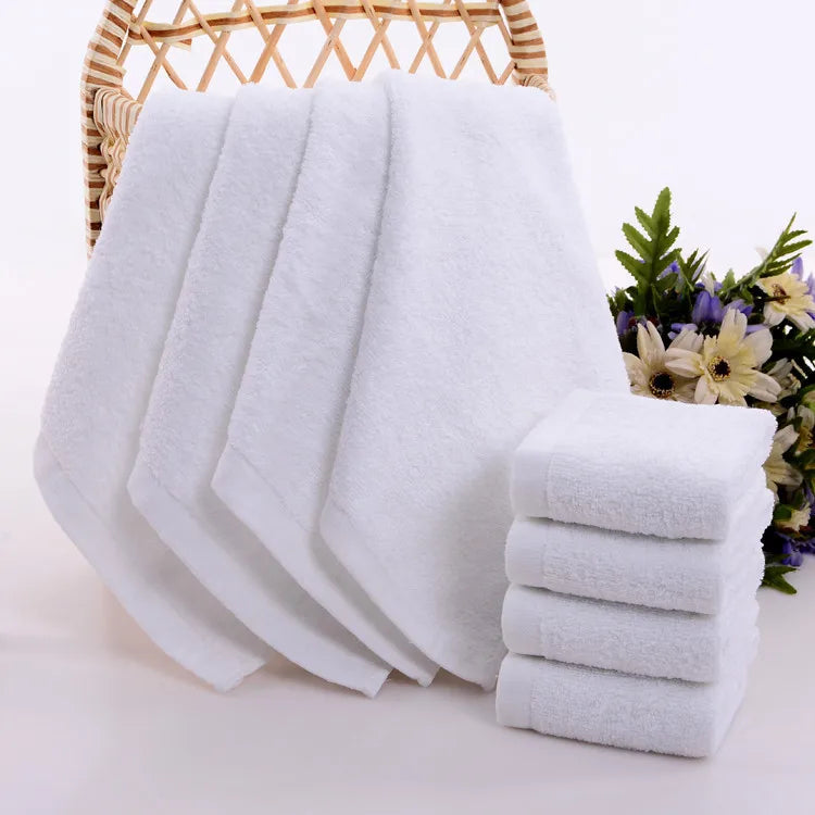 Serviette De Bain Carré Blanc