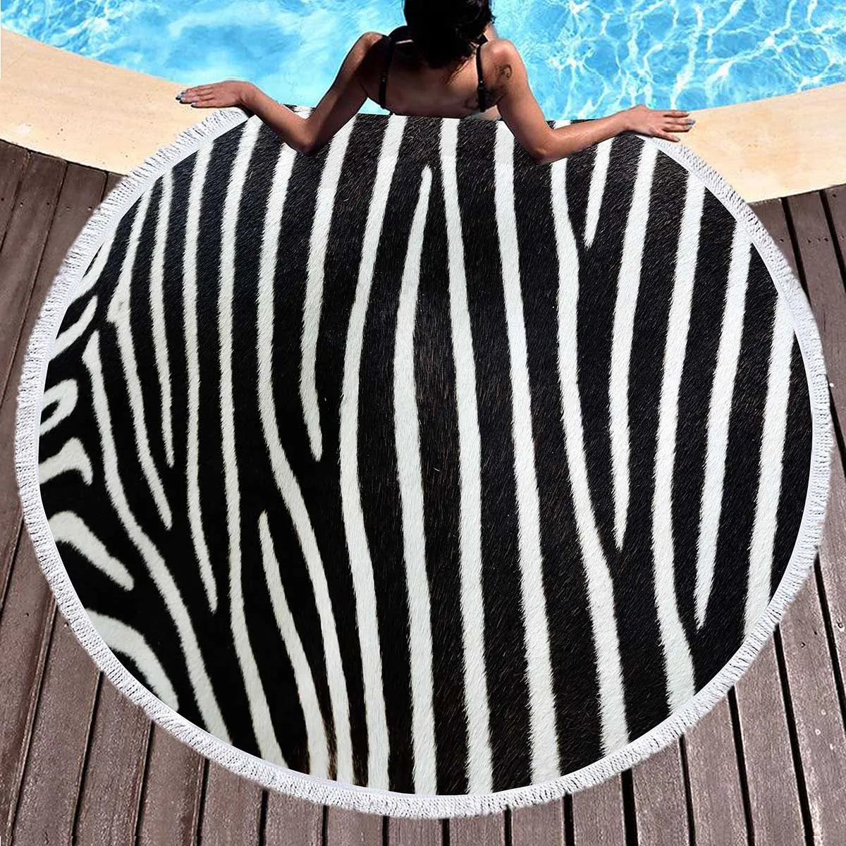 Serviette De Bain Ronde