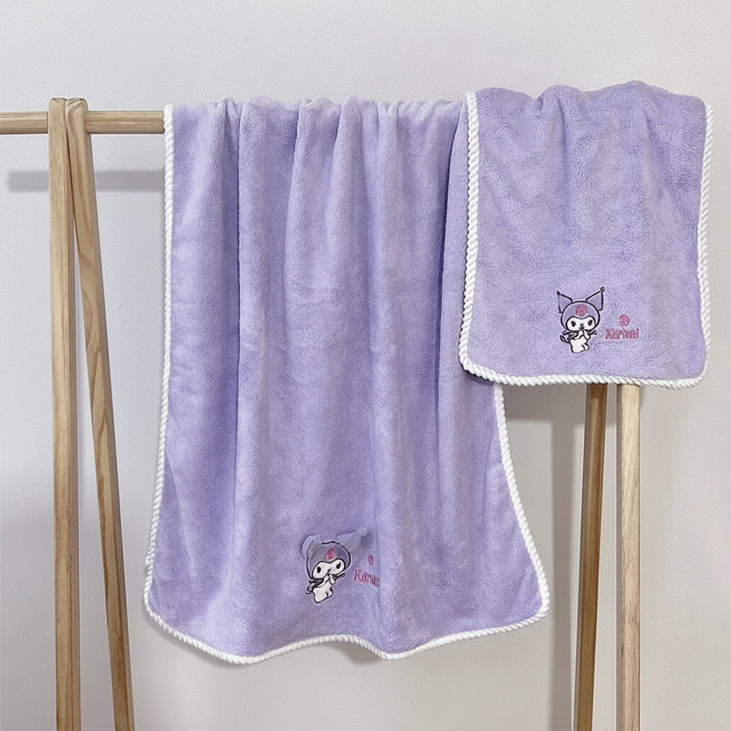 Serviette de bain hello kitty pas cher