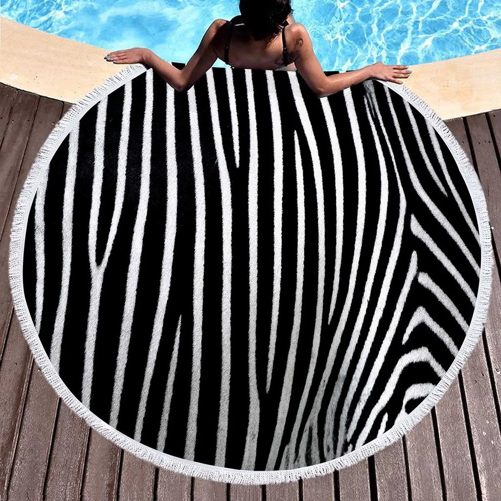 Serviette De Bain Ronde