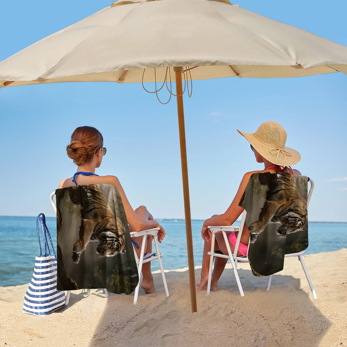 Serviette De Bain Tigre