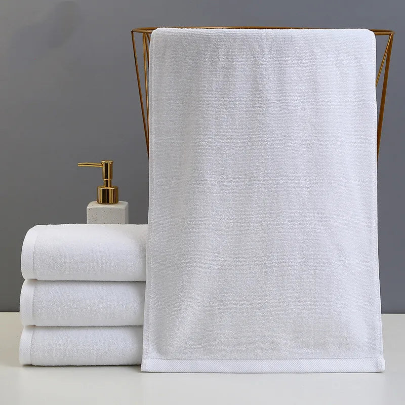 Serviette de bain coton blanc