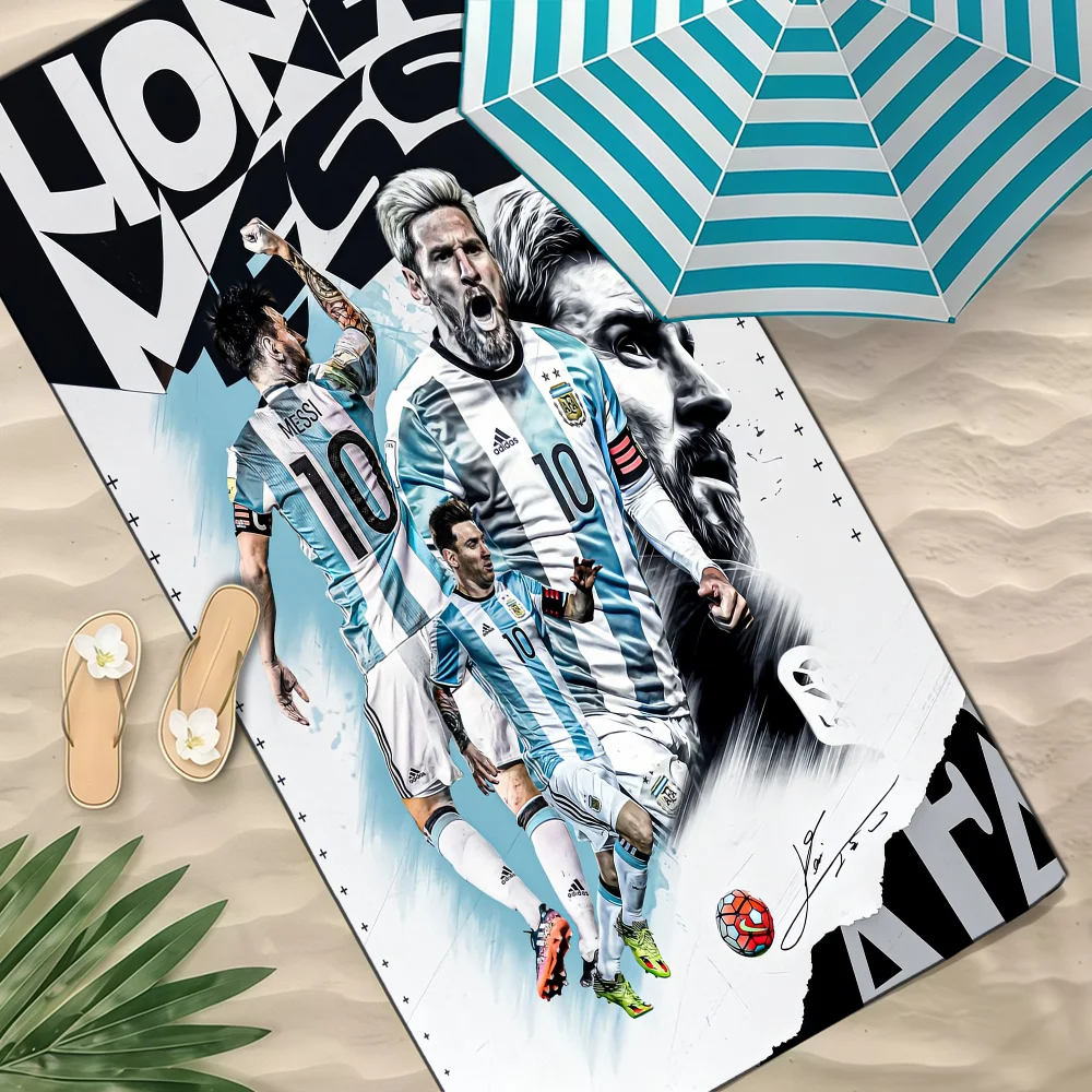 Serviette De Bain Lionel Messi