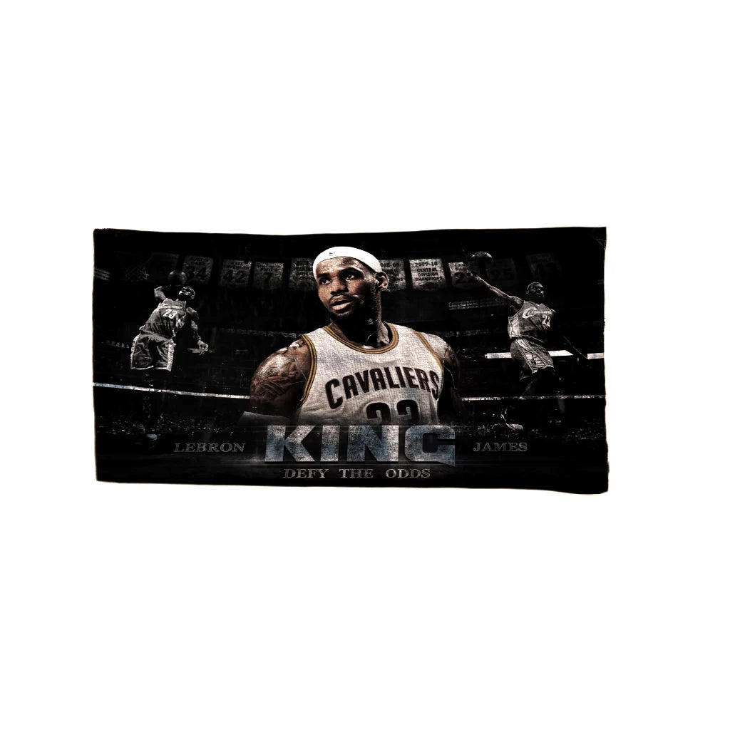 Serviette De Bain Avec Joueur De Basket