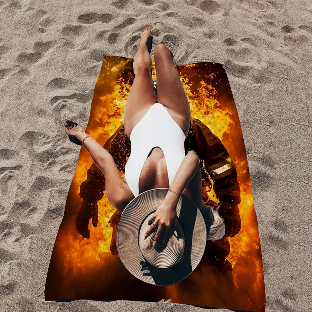 Serviette De Bain Pompier