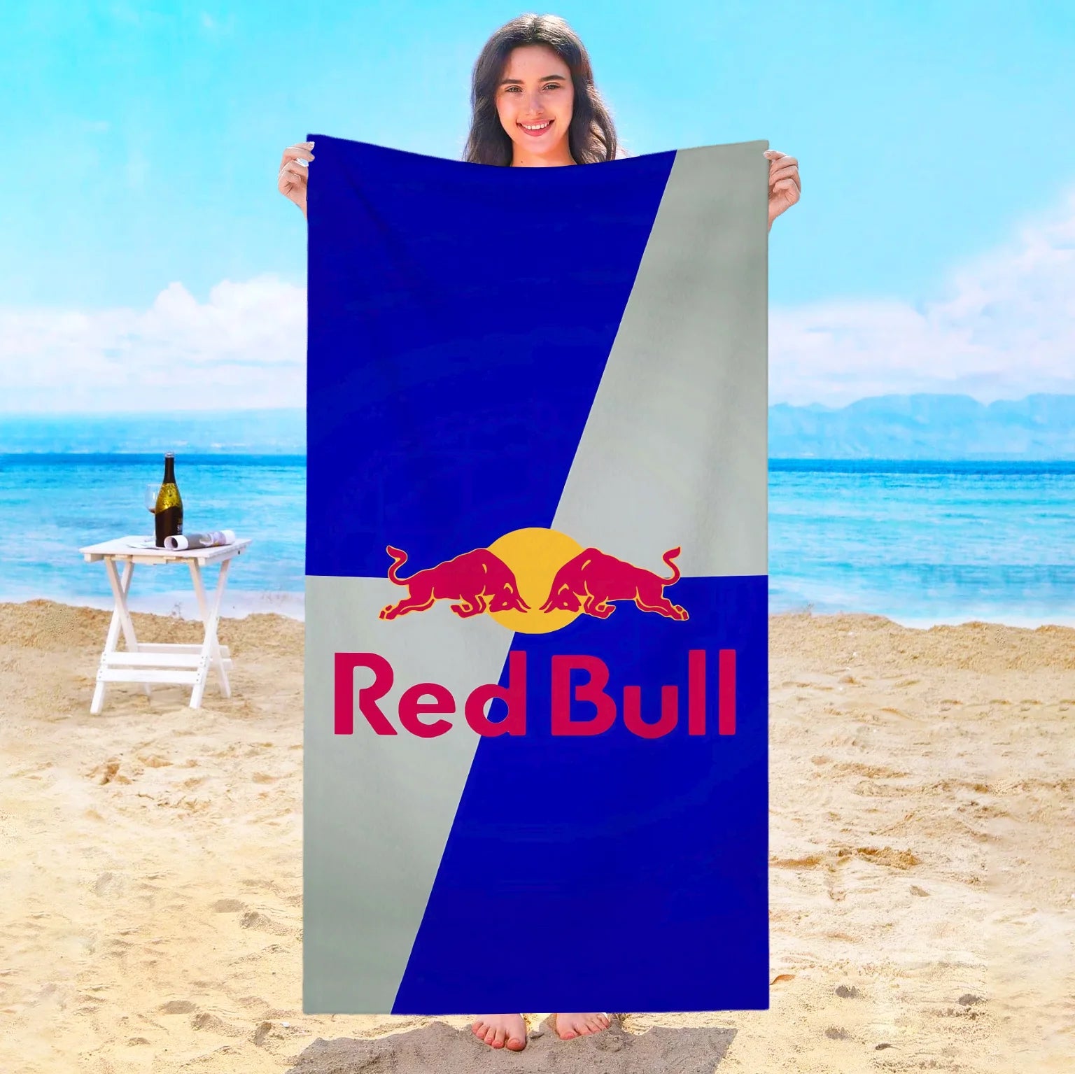 Serviette De Bain Red Bull