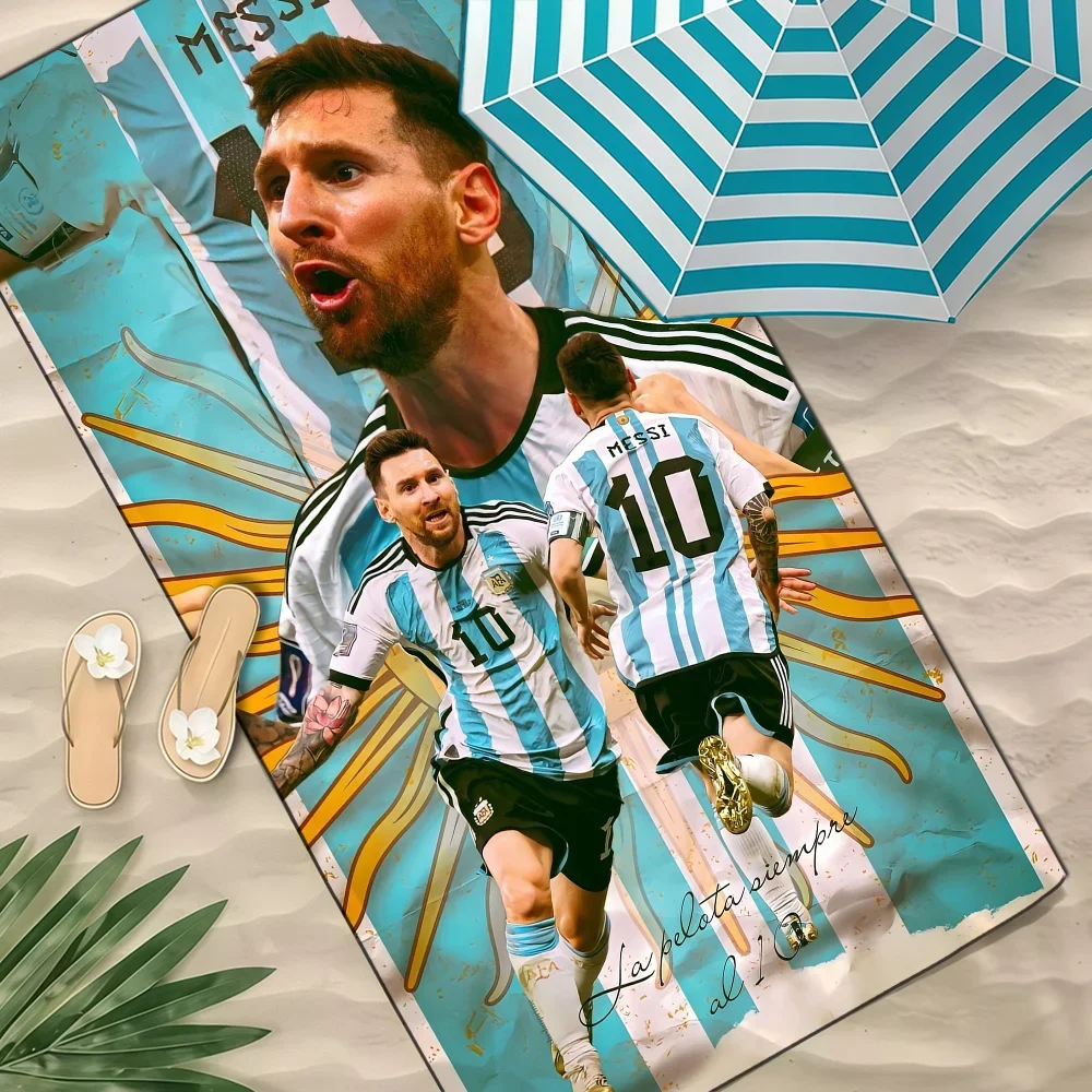 Serviette De Bain Lionel Messi