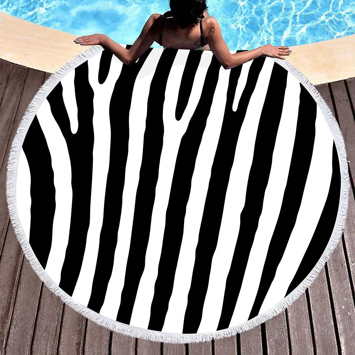 Serviette De Bain Ronde