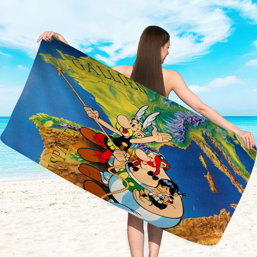 Serviette De Bain Astérix Obélix