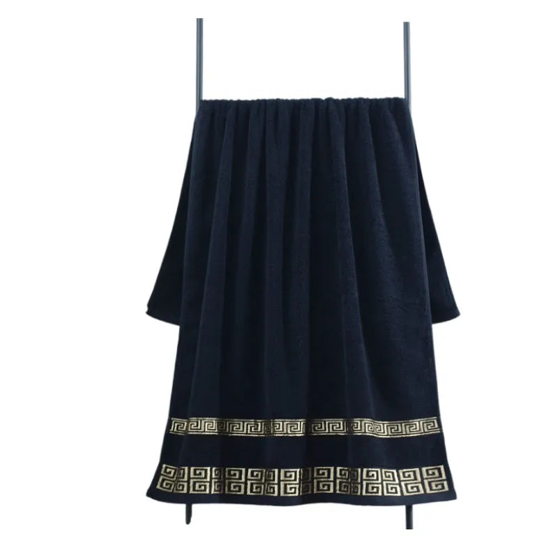 Serviette De Bain Noire