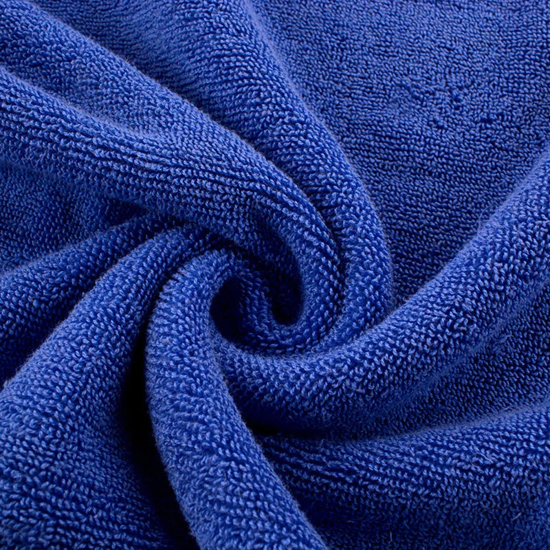 Serviette de bain 70x140 bleu marine