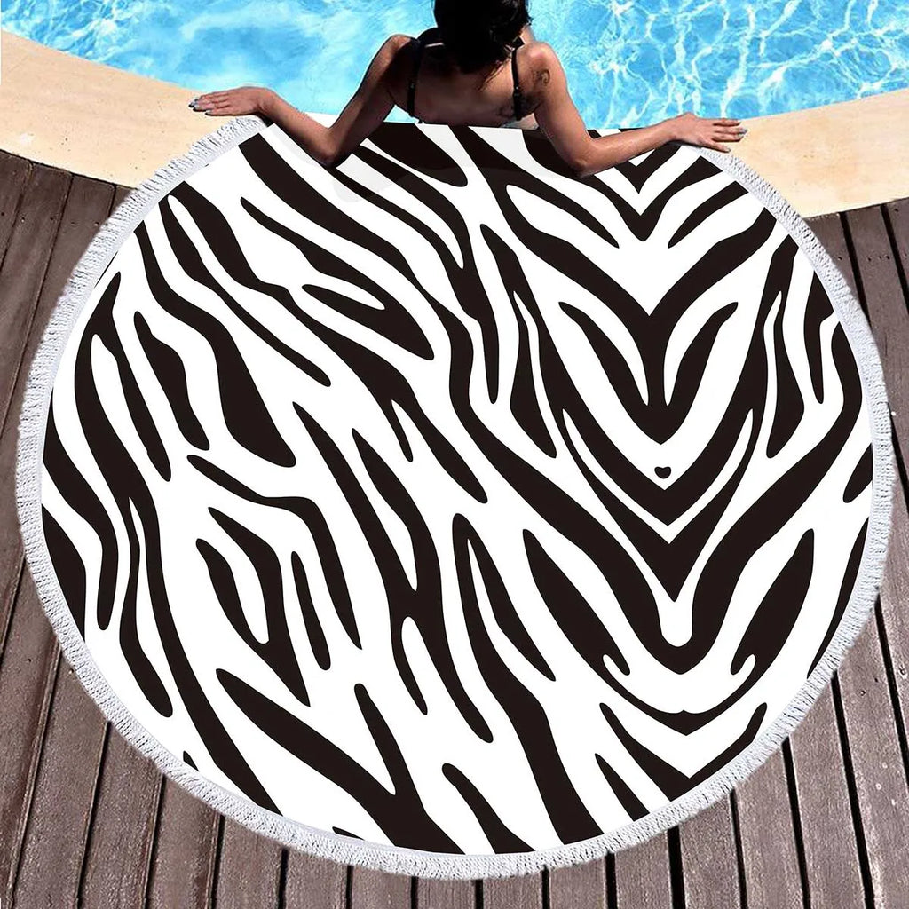 Serviette De Bain Ronde