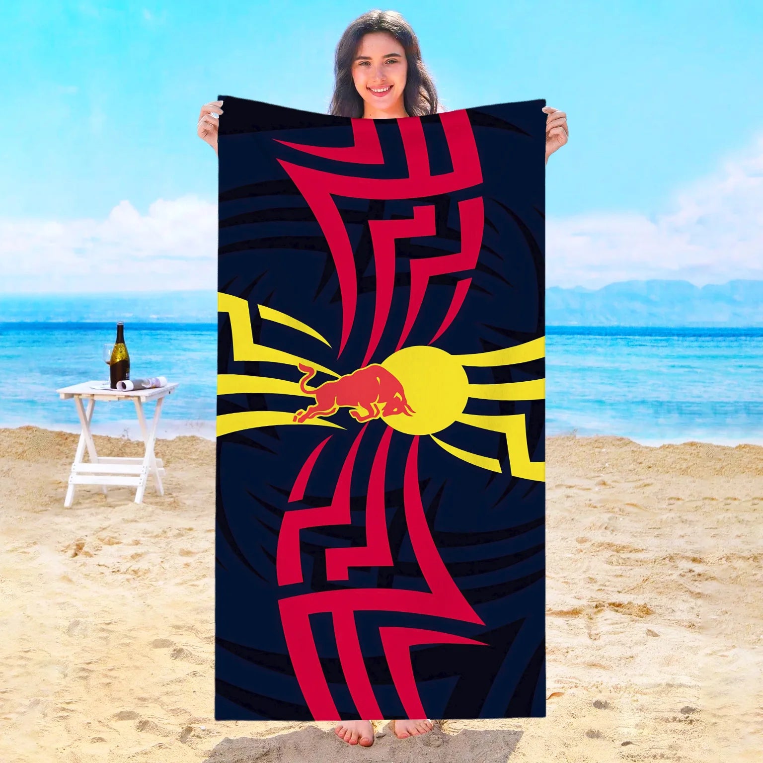 Serviette De Bain Red Bull