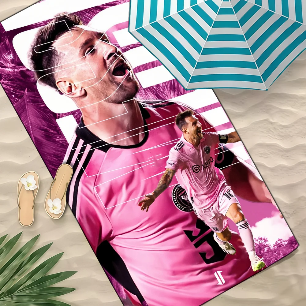 Serviette De Bain Lionel Messi