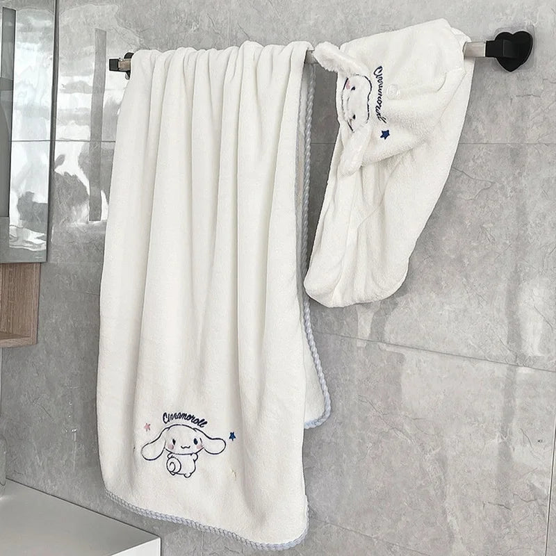 Serviette de bain hello kitty pas cher