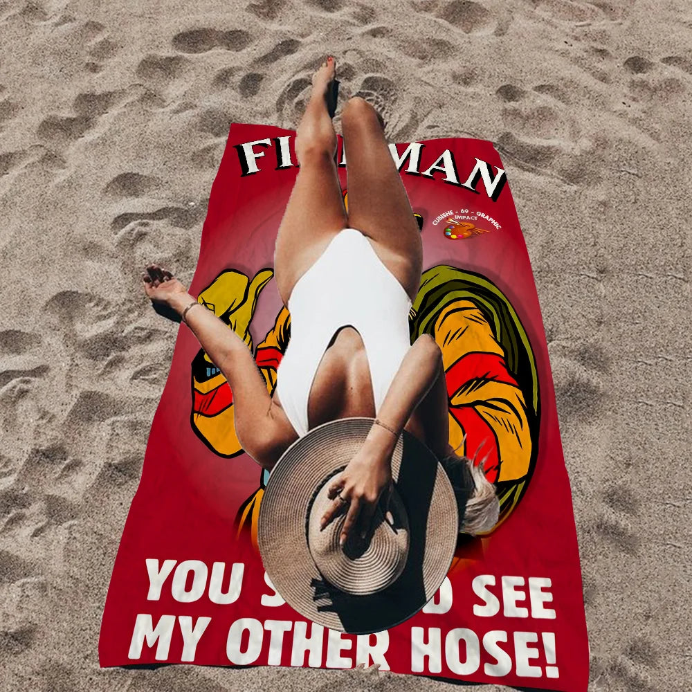 Serviette De Bain Pompier