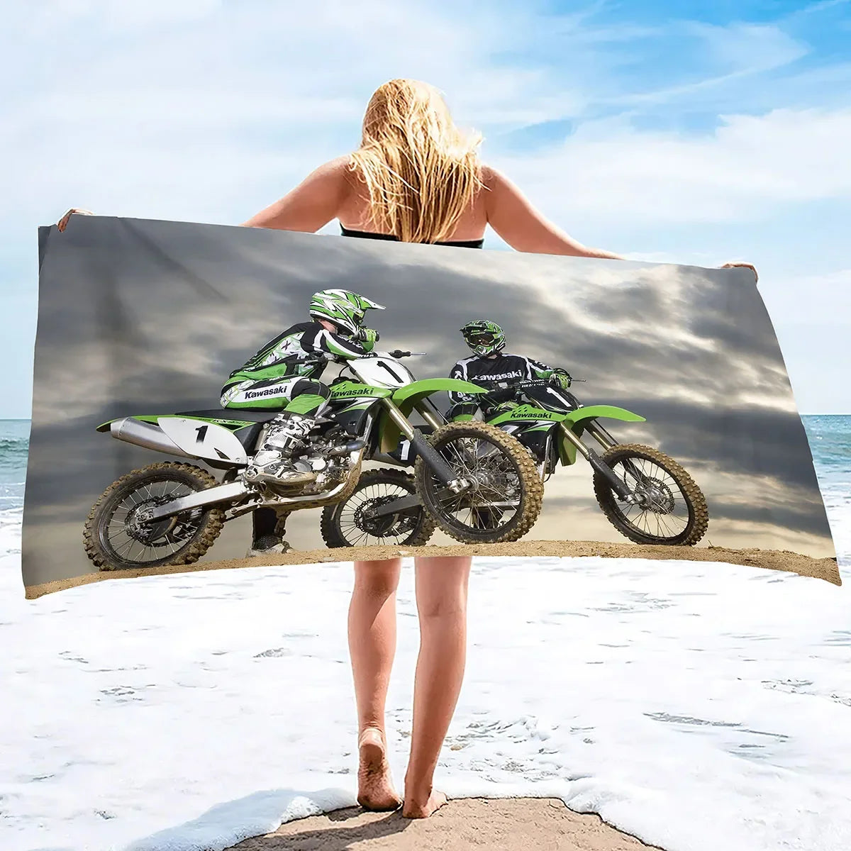 Serviette De Bain Moto