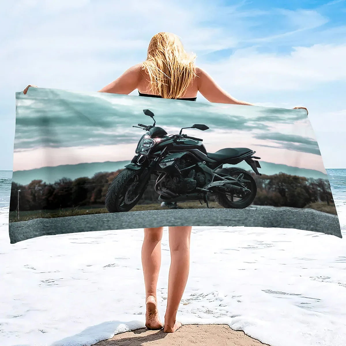 Serviette De Bain Moto
