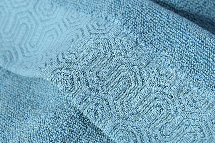 Serviette De Bain Bleu Gris