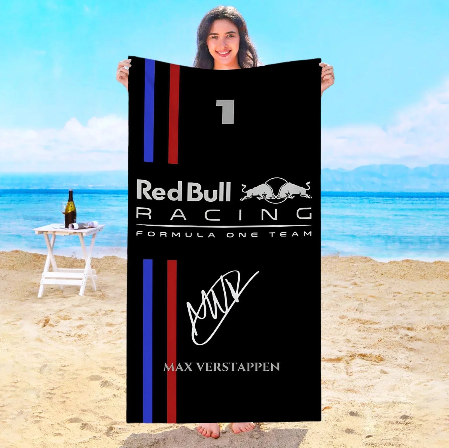 Serviette De Bain Red Bull