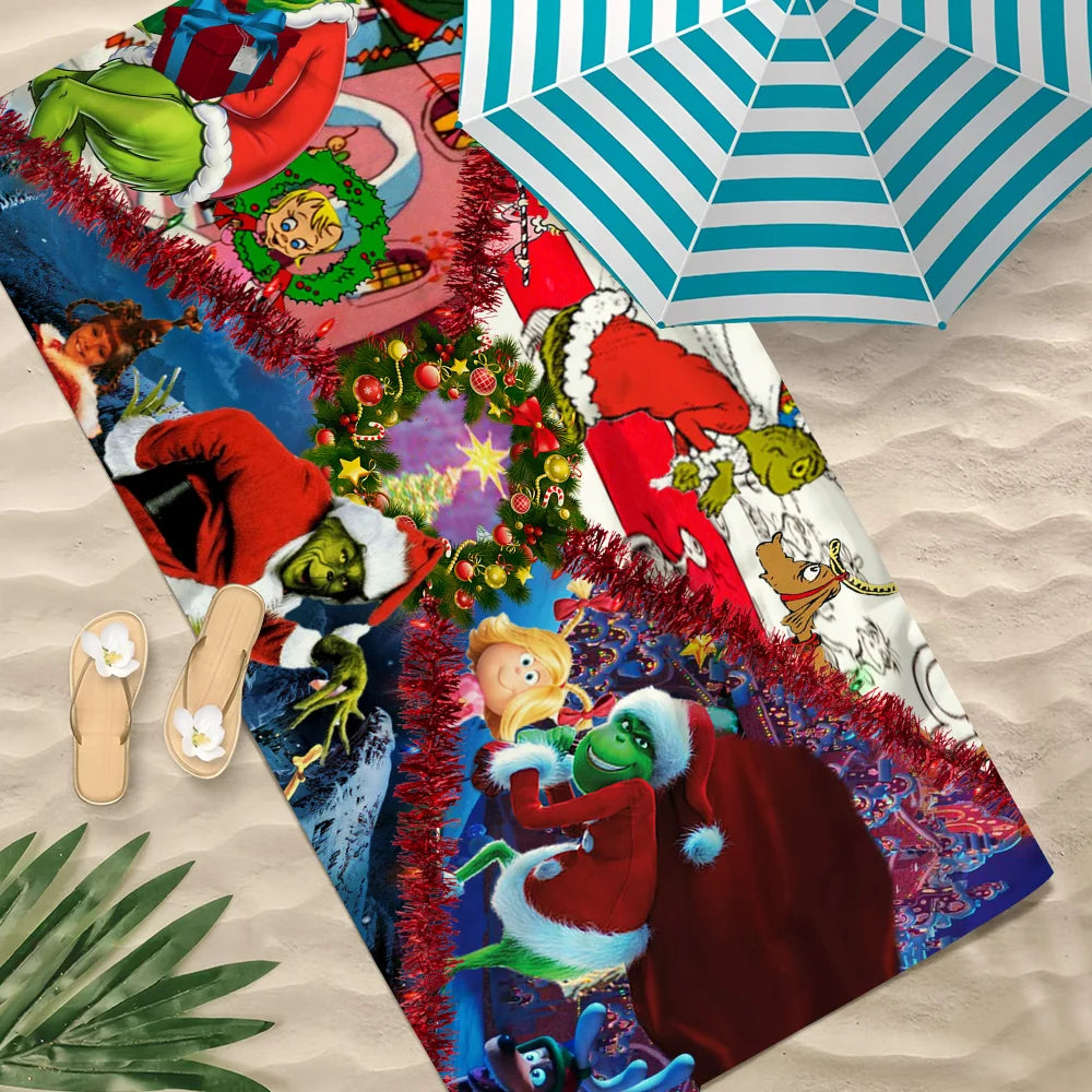 Serviette De Bain Grinch