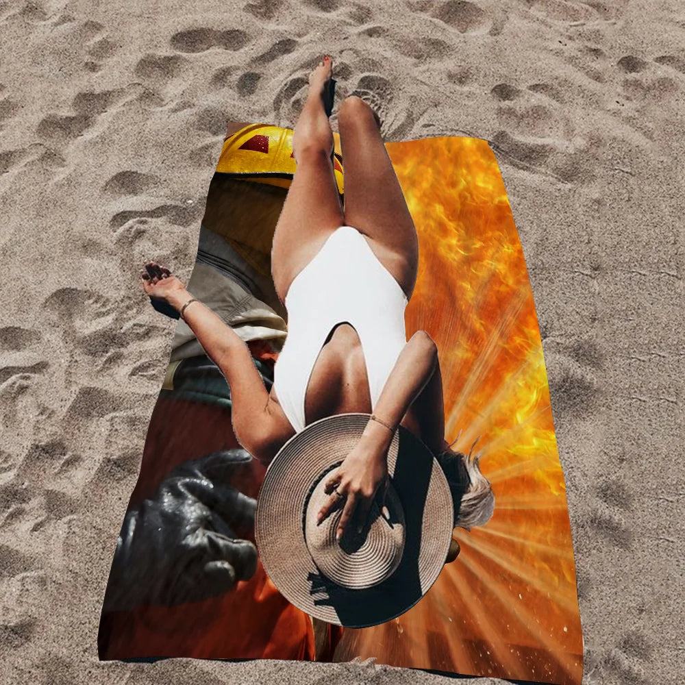 Serviette De Bain Pompier