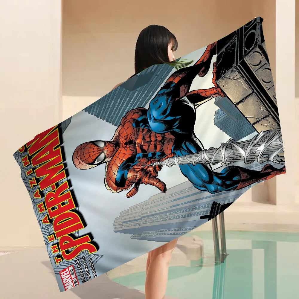 Serviette De Bain Super Héros