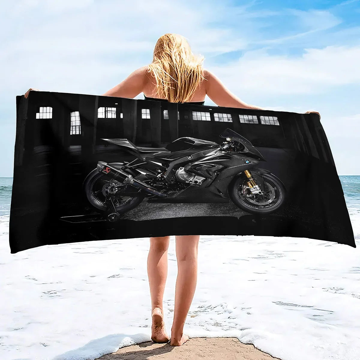 Serviette De Bain Moto