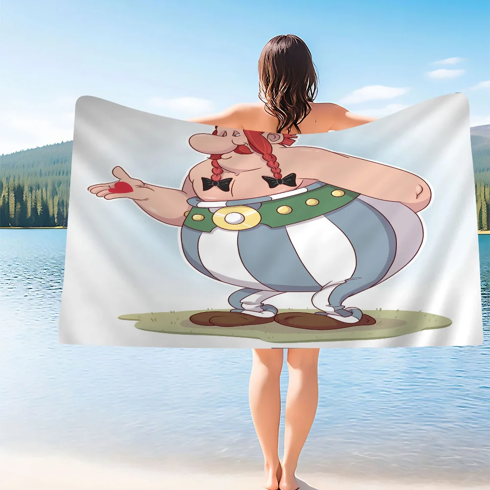 Serviette De Bain Astérix Obélix