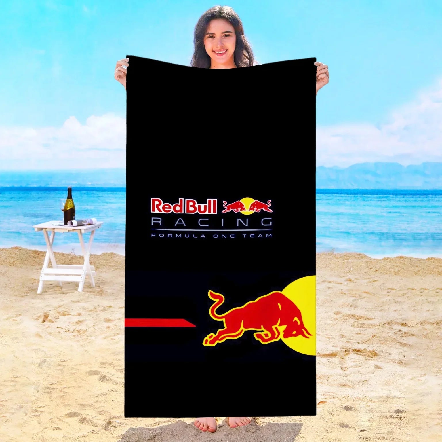 Serviette De Bain Red Bull