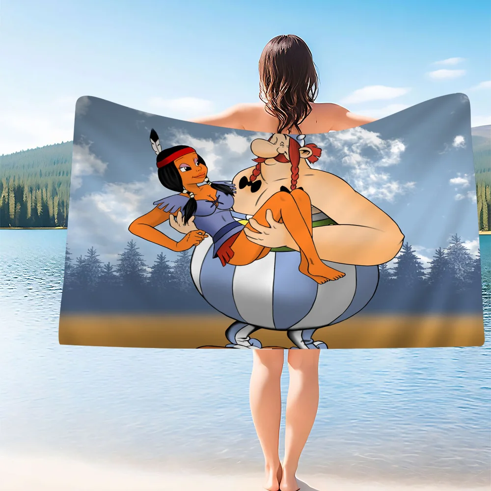 Serviette De Bain Astérix Obélix