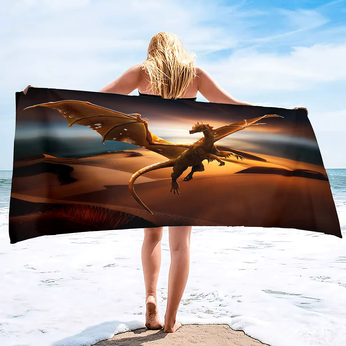 Serviette De Bain Dragons