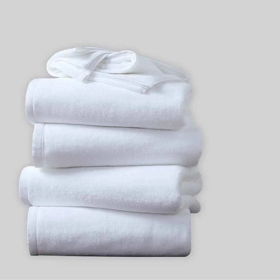 Serviette De Bain Coton Blanc