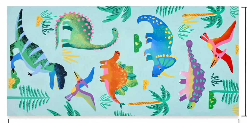 Serviette De Bain Dinosaure