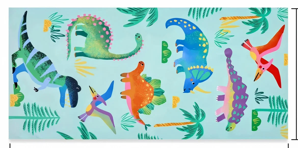 Serviette De Bain Dinosaure